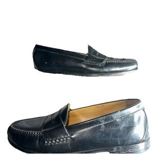 Cole Haan  Black Leather Penny Loafers Shoes Size 13M C06590 Air
